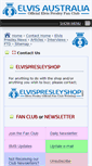 Mobile Screenshot of contact.elvis.com.au