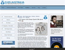 Tablet Screenshot of jdsumner.elvis.com.au