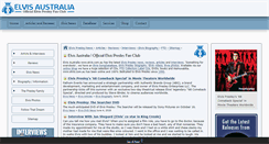 Desktop Screenshot of elvis.com.au