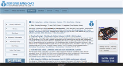 Desktop Screenshot of bootlegs.elvis.com.au