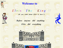 Tablet Screenshot of elvis.net